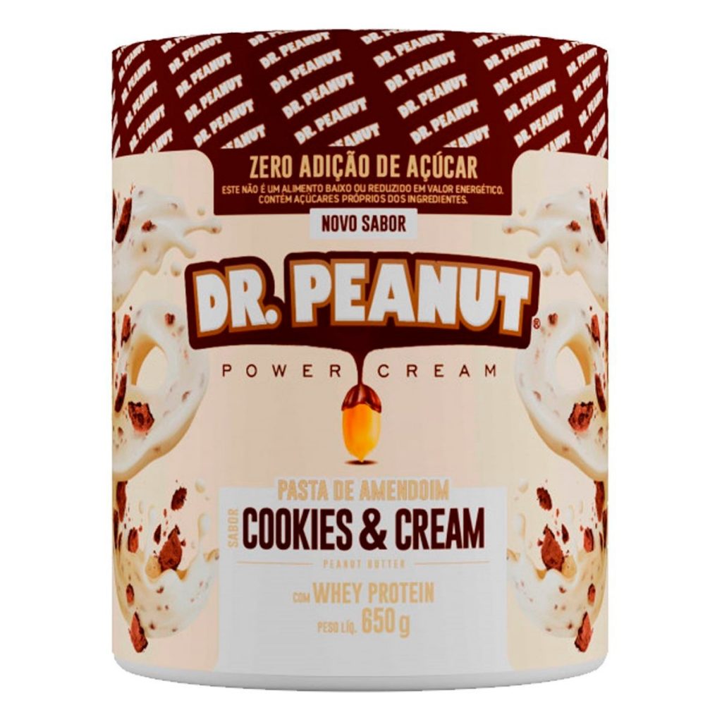 dr peanut cookies and cream